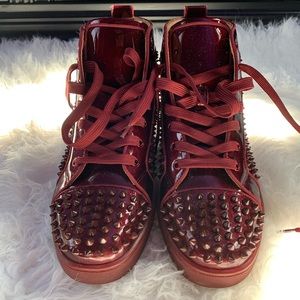 Christian Louboutin Patent Leather Sneakers